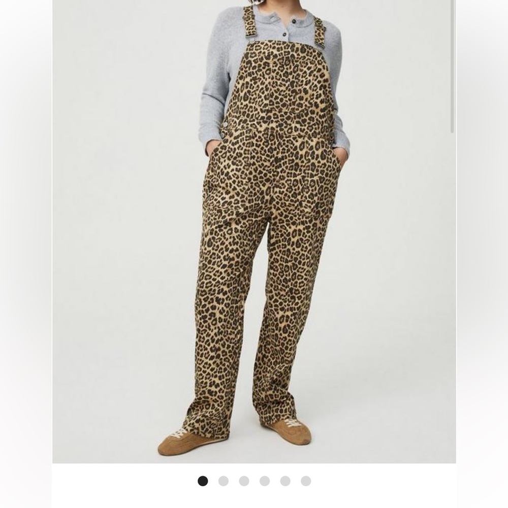 Torrid Leopard Print Overalls